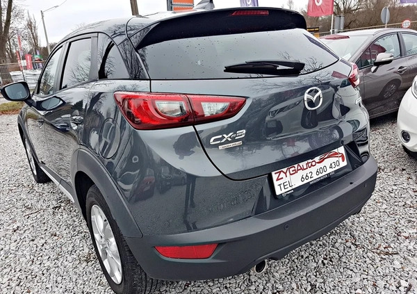 Mazda CX-3 cena 59900 przebieg: 93000, rok produkcji 2016 z Bolków małe 529
